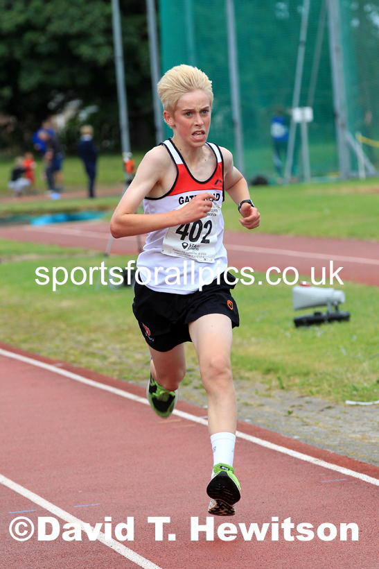 3000 metres, 2022 NEGP Monkton No 4, June 29th. Photo: David T. Hewitson/Sports for All Pics